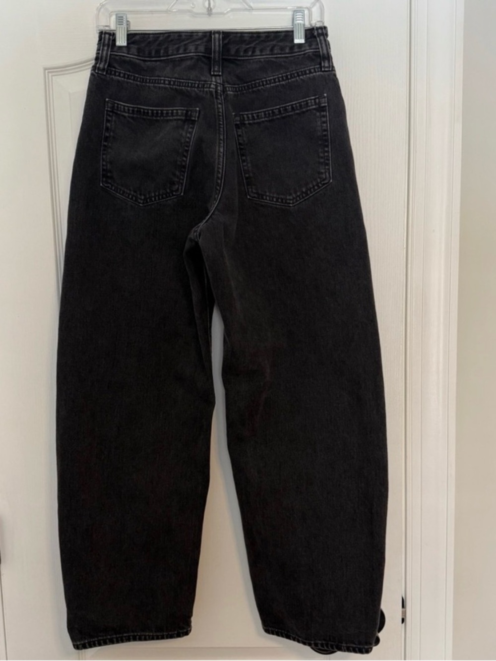 GAP Curvy High Rise Barrel Jeans | 90 USD New | 100% cotton - Picture 6 of 6